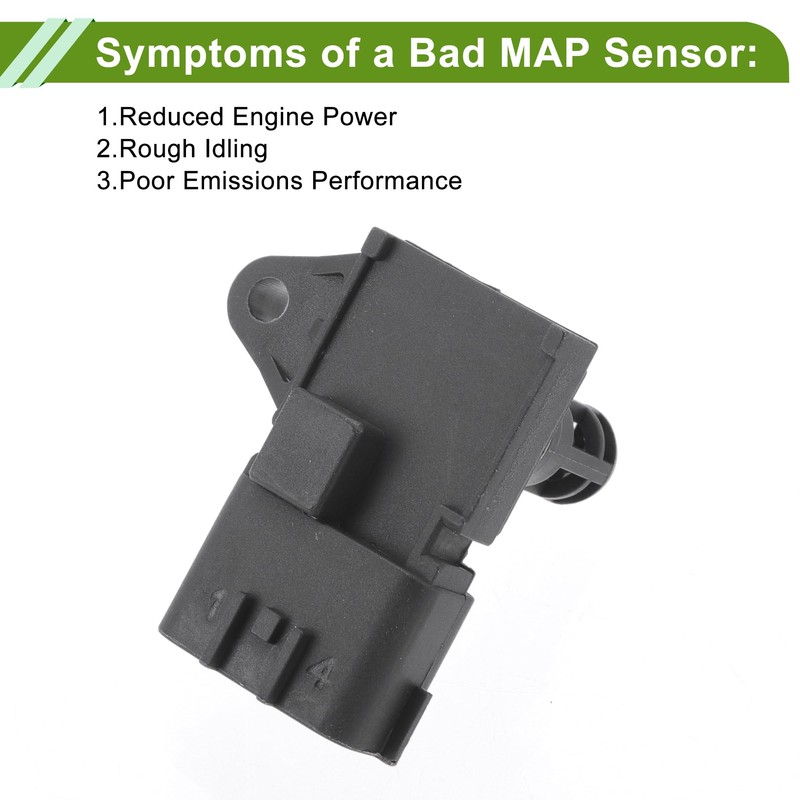 Motoforti Manifold Absolute Pressure MAP Sensor for Yuchai YC6MK 2006