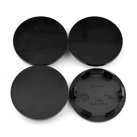67.4mm 2.65in Wheel Center Caps for 1995-2005 Blazer S10 2005-2012 Corvette C6 15in 5 Spoke Alloy Wheel Center Hubcaps, 4 Pack, Black Center Cover Replacement for Rim