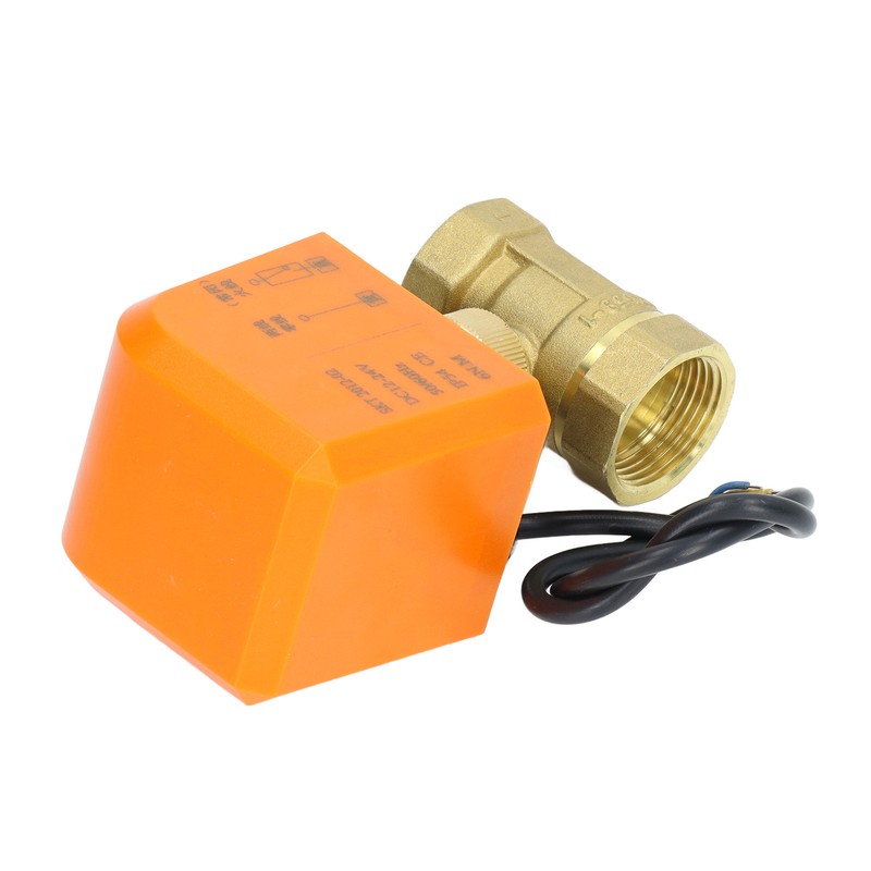DN25 2 Way 2 Wire Electric Ball Valve Normally Closed