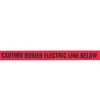 Morris Products Underground Electrical Foil Lined Caution Tape – 3"