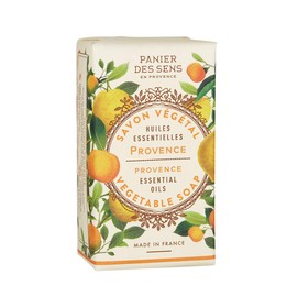 Panierdessens Essentials Vegetable Soap, Provence, 5.3 oz (150 g), Made in France, Vegetable Soap, Traditional Formulation