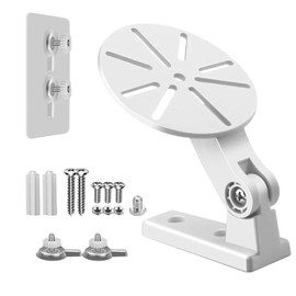 Surveillance Camera Bracket, Security Camera Bracket, Security Camera, Easy Installation, No Drilling Required, Angle Adjustable, 145° Compatible with Most Models, Small, Lightweight, Indoor