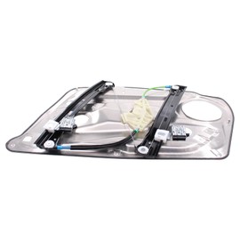 NewYall Front Left Window Glass Regulator with Panel for Mercedes C230 08-09, C250 10-14, C300/C350/C63 AMG 08-14, E250 14-16, E300 12-16, E350/E550/E63 AMG 10-16, E400 13-16