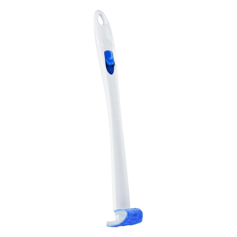 Scotch-Brite Disposable Toilet Scrubber Starter Kit, Disposable Refills with Built-In
