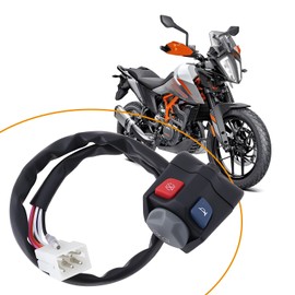 YINETTECH Headlight Switch Kill Switch Button Compatible with KTM EXC ECXF 150 250 300 TPI 2018-2023