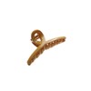 VINGTAINE H7419-MUS Simple Color Hair Claw S Hair Clip Office