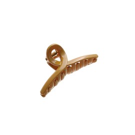 VINGTAINE H7419-MUS Simple Color Hair Claw S Hair Clip Office Trend