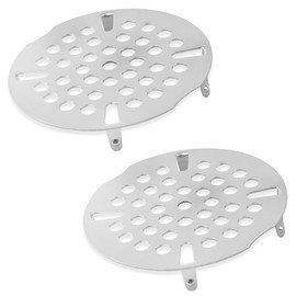 3.5-inch Commercial Sink Strainer,Sink Drain Strainer,Stainless Steel Sink Strainer,Not Meant for Residential Use,2-Pack