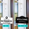 9"x5.35" Video Call in Progress Do Not Disturb Door Knobs