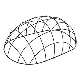 Metal Grille Black 53 x 35 cm for Tigana Bicycle Baskets XL Standard