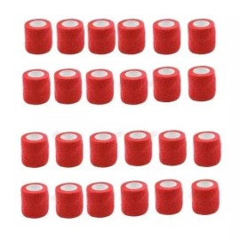 24pz Cinta Cubre Grip Adherencia Para Máquina De Tatuar