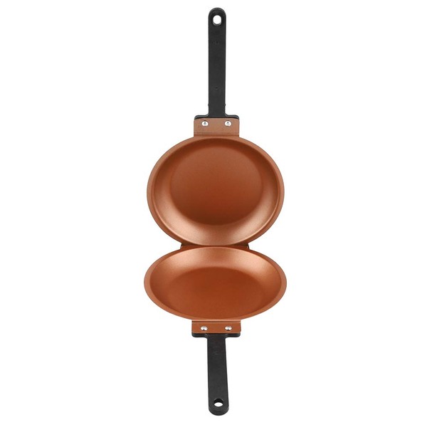 Pwshymi Double Side Frying Pan Non Stick Flip Egg Fried