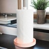 Standing Kitchen Roll Holder - Ceramic Base, Easy Care -