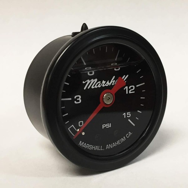 Marshall Instruments LBB00015 Fuel Pressure Gauge Black