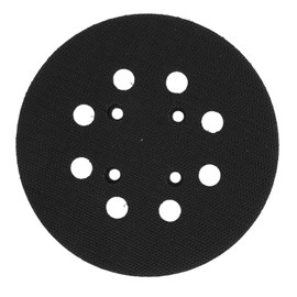 Elektrischer Schleifteller, 8-Loch-Gummi-Trägerteller mit Verbesserter Vibrationsreduzierung für 5-Zoll-Schleifpapier, Geeignet für