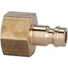 Riegler 107152 Nipple for Couplings I.D. 5, Blank Brass, G
