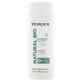 Vitalcare | Natural Bio - Fortifying Hair Shampoo, with Oat and Chamomile Extracts, Shampoo for All Hair Types, 250 ml