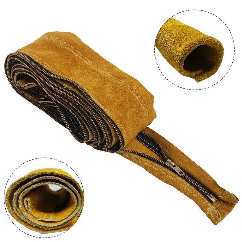 SPORTARC TIG Mig Cowhide Leather Welding Torch Cable Sleeve Cover