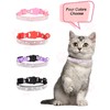 Solmoony Breakaway Cat Collars with Bell,Adjustable Safe Kitten Collar,Cat Collars
