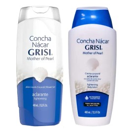 Concha Nácar Grisi 1 Jabón 450ml + 1 Crema Corporal 400ml