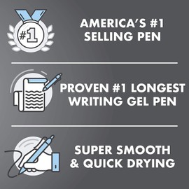 Pilot, G2 Premium Gel Roller Pens, Fine Point 0.7 mm, Assorted Colors, Pack of 8