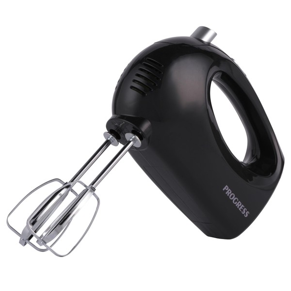 Progress EK5901P Electric Hand Mixer – Handheld Baking Whisk, 5