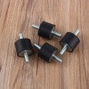 Rubber Shock Absorber Damper, 4Pcs M10 Rubber Anti Vibration Mounts