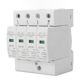PV AC Surge Protection Device Lightning Protection Flame Retardant AC Surge Protector 4P 20‑40KA 385VAC