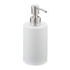 Relaxdays Soap Dispenser 180ml Refillable Bathroom Toilet Kitchen Liquid Soap
