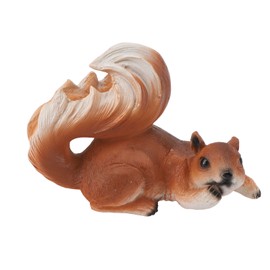 Squirrel Garden Decor Outside Funny Resin Statue Courtyard Balcony Outdoor Ornament S Scratch Mouth Shape