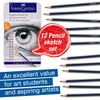 Faber-Castell Graphite Pencils Drawing Set: 12 Art Pencils for Sketching