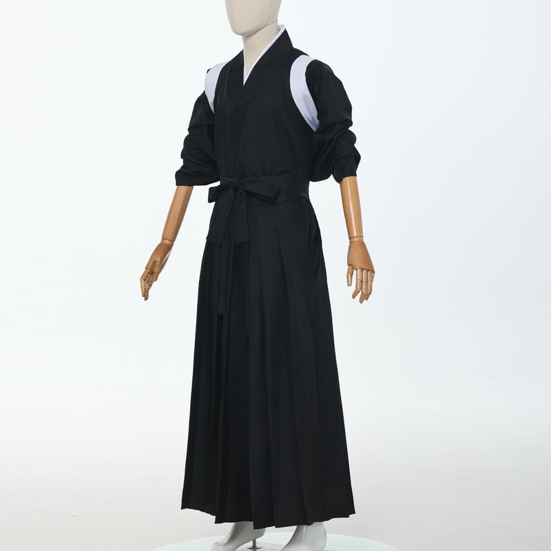 Japanese Samurai Hakama Uniform Traditional Aikido Kendo Martial Arts Anime