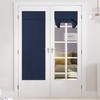 NICETOWN Door Curtains for Window, Self Sticky Tricia Window Shades
