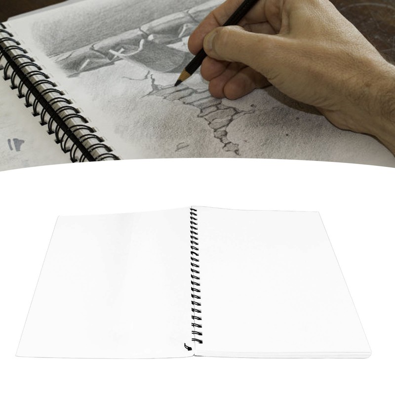 Art Sketchbook 100 Sheets 12in Long 9in Wide Erasable Smudge