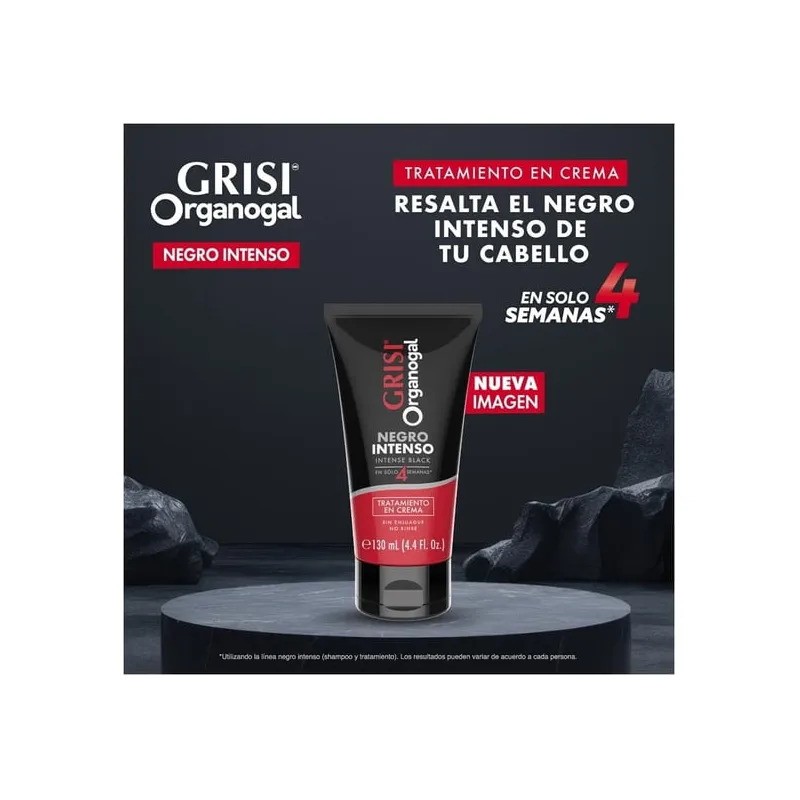 2 Tratamiento En Crema Organogal Negro Intenso 130ml