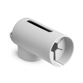 Munchkin® Soft Spot™ Bath Spout Cover for Baby, Bathtub Guard with Built-in Bubble Bath Dispenser, Silicone, Grey