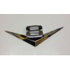 YSA 3D V8 LOGO CHROME BADGE ABS EMBLEM CAR AUTO