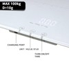 Digital Pet Scale for Dogs and Cats,Dog Scale,Max 220lbs,Rechargeable Version,