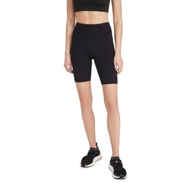 Girlfriend Collective Women's Pocket Bike Shorts, Black, 6X