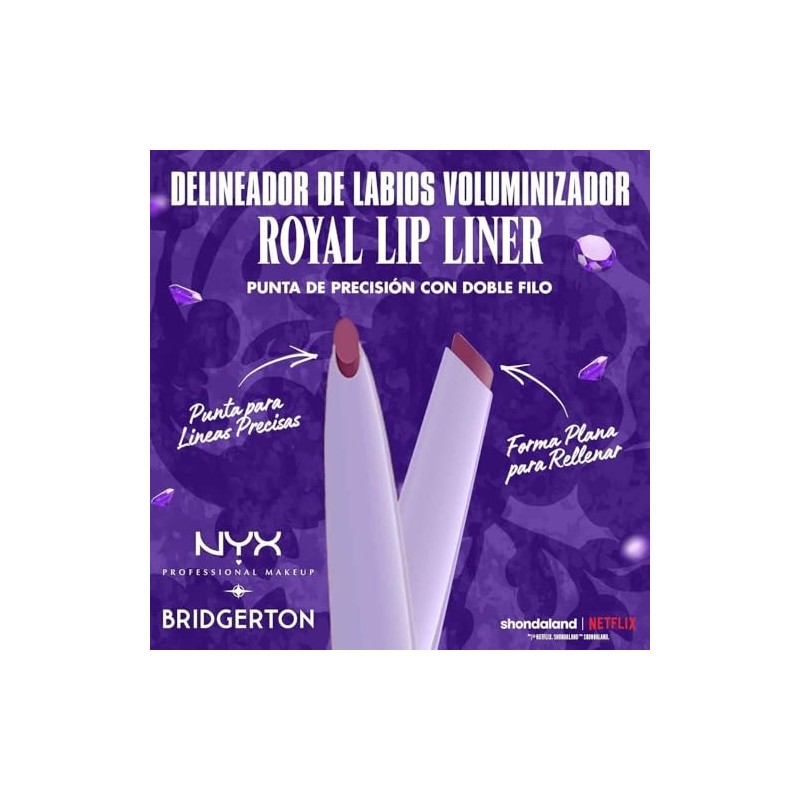 Nyx Professional Makeup, Bridgerton Kit de Labios Tonos Amethyst amour