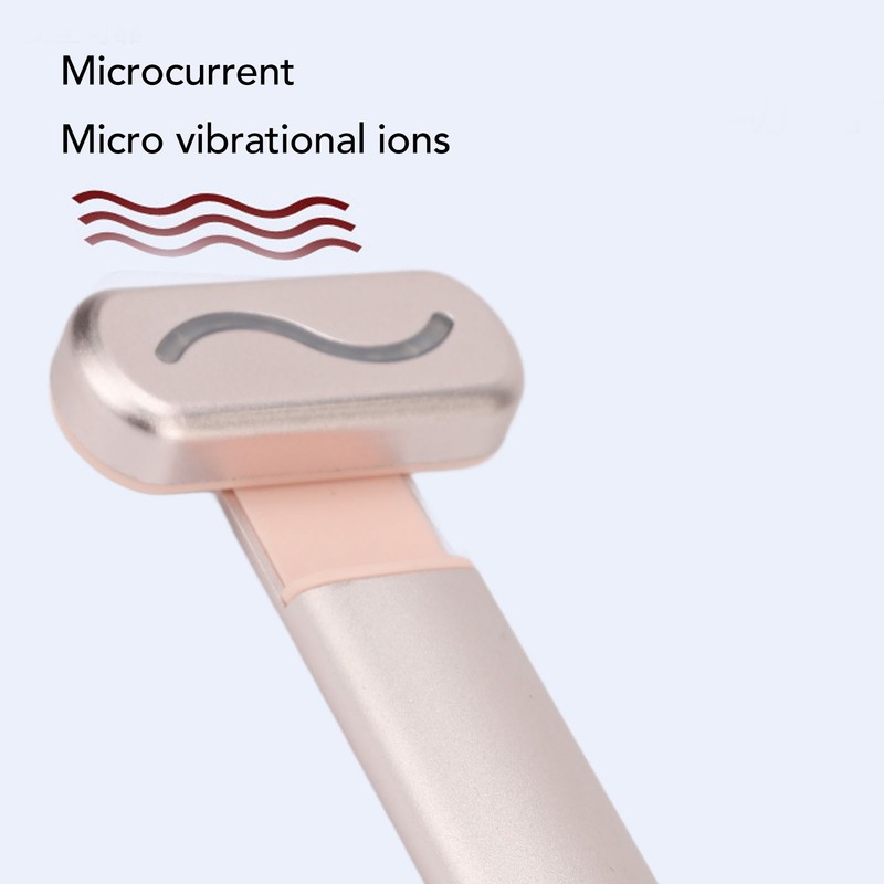 Heated Eye Massage Wand Stick RF Relieve Fatigue Microcurrent Eye