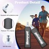 Woowyvyell Running Vest Soft Flask, 2PCS BPA-Free 500ml Collapsible Water
