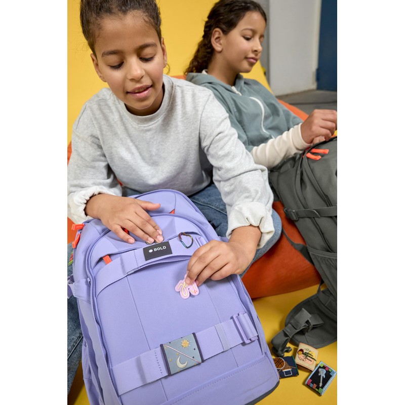 LÄSSIG Children's Wallet with Closure and Transparent Window / School