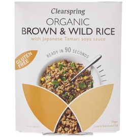 Clearspring Organic Gluten Free 90sec Brown & Wild Rice