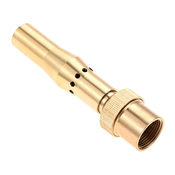 Brass Fountain Nozzle, 3/8" Thread - Durable & Versatile Spraying
