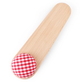 MOLIGOU Tailors Clapper with Pin Cushion, Wood Clapper for Quilting, Clapper Sewing Tool for Ironing