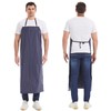 Nanxson Men's Waterproof Apron Industrial Work Apron Bib Apron PVC