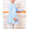 Stelle Ballet Leotards for Girls Long Sleeve Toddler Dance Leotard
