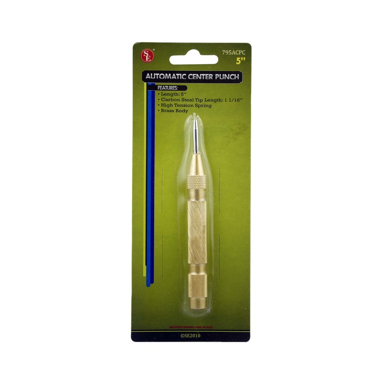 SE 5" Automatic Center Punch - 795ACPC