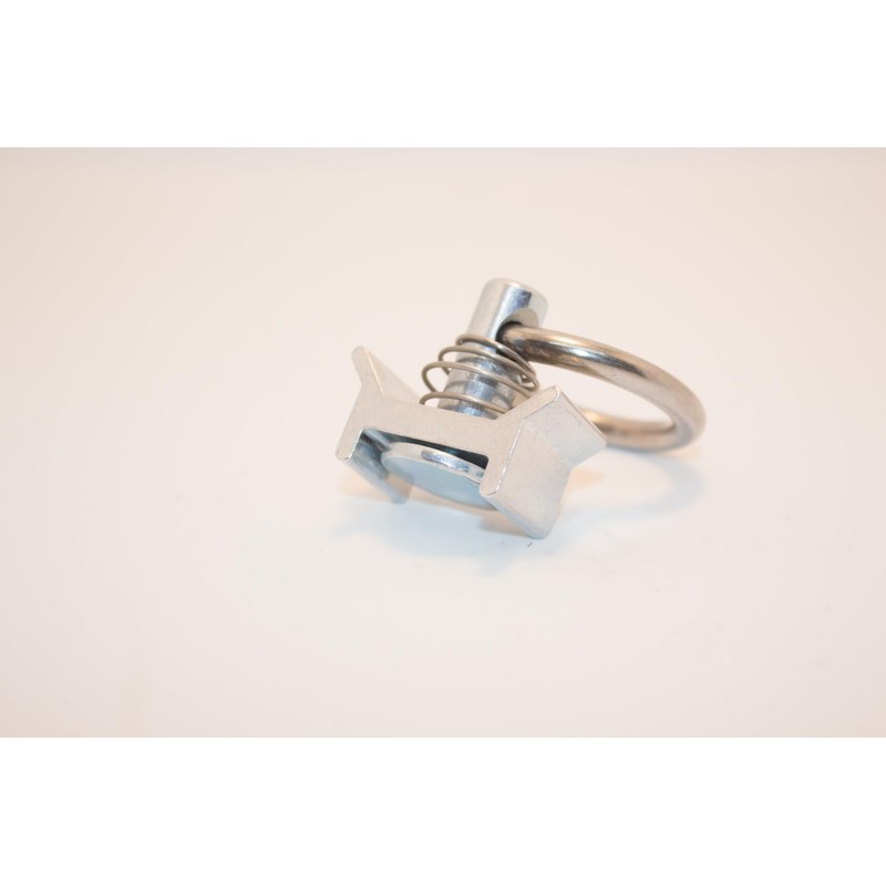 Gubar-Tech Heavy Duty 10 x Single Fitting Silver Aluminium for